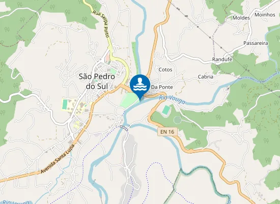 Map of Praia Fluvial
