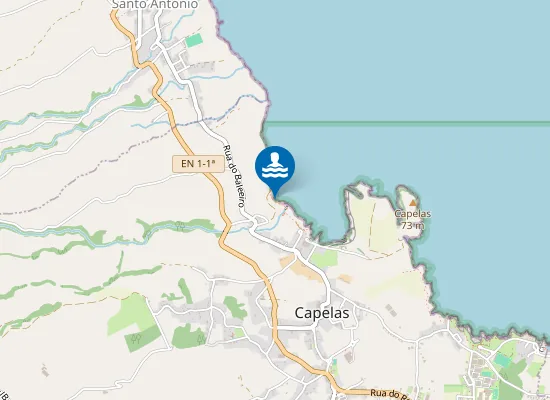 Map of Calhau Miúdo