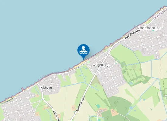 Map of STRAND VED GRÅSTENVEJ