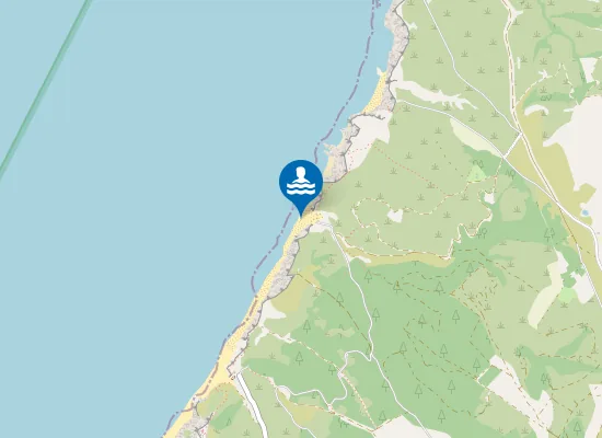 Map of Praia da Barriga