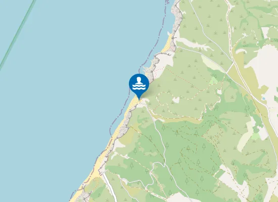 Map of Praia da Barriga