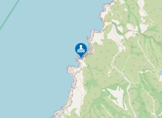 Map of Praia do Mirouço