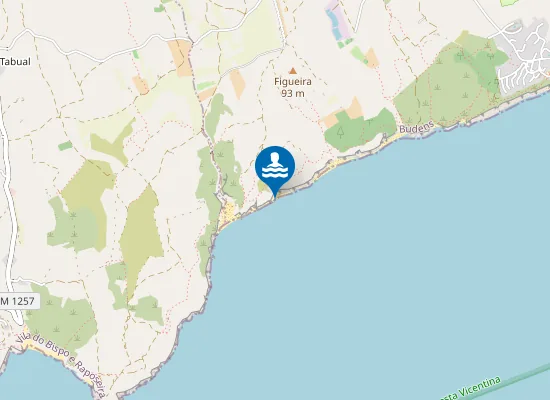 Map of Praia Andorinha