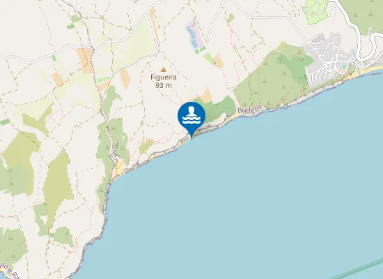 Map of Praia da Foia do Carro