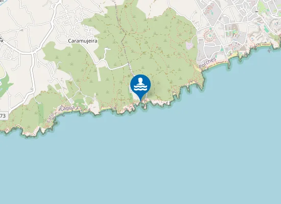 Map of Praia da Estaquinha