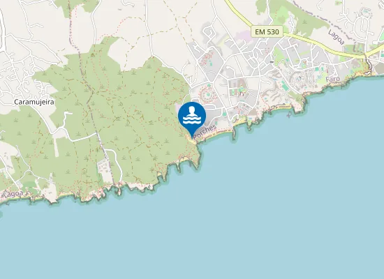 Map of Praia do Barranco