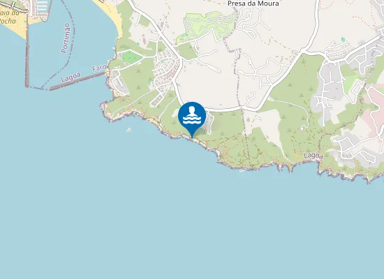 Map of Praia da Afurada