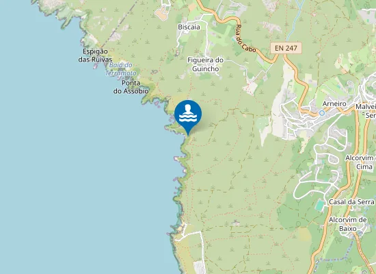 Map of Praia da Grota