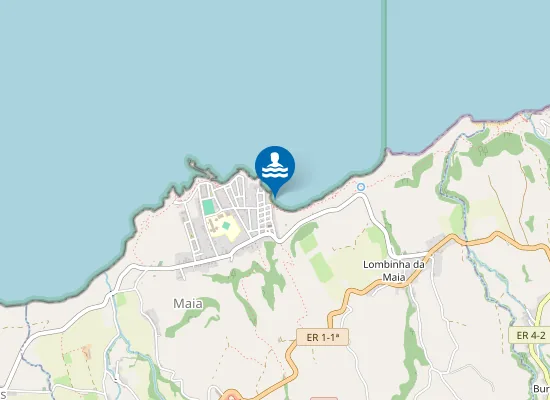 Map of Praia do Calhau d'Areia