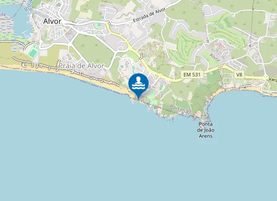 Map of Praia da Prainha