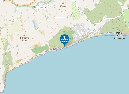 Map of Praia Grodo Mexilhão