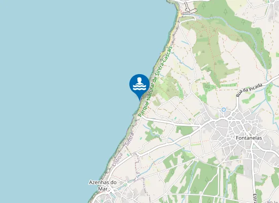 Map of Praia da Aguda