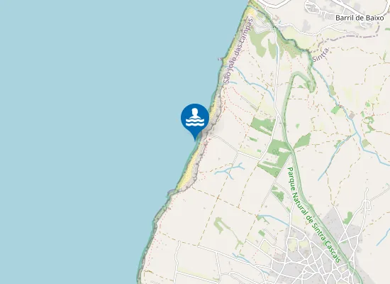 Map of Praia da Vigia