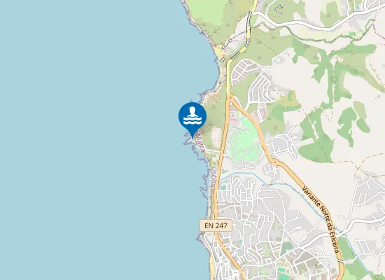 Map of Praia dos Tombadoiros