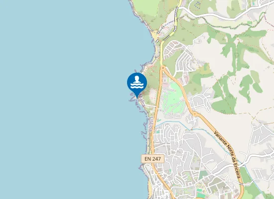 Map of Praia dos Tombadoiros