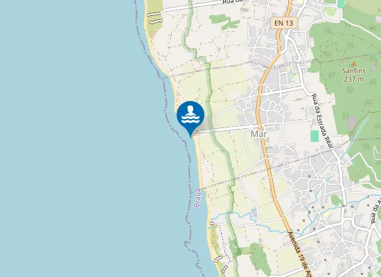 Map of Praia de S.Bartolomeu