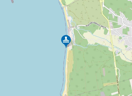 Map of Praia do Cabedelo