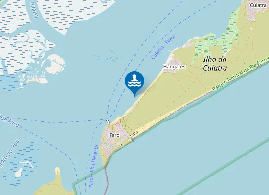 Map of Praia do Farol (ria)