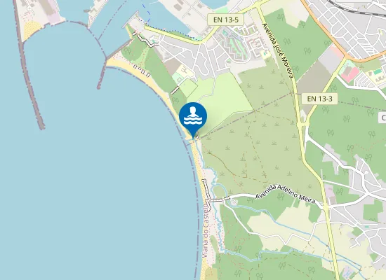 Map of Praia do Cabedelo