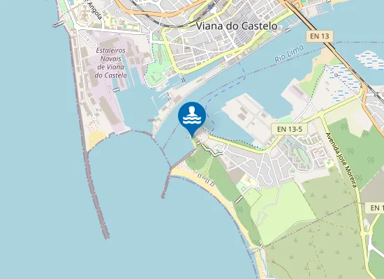 Map of Praia do Aquário