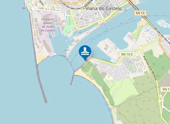 Map of Praia do Aquário