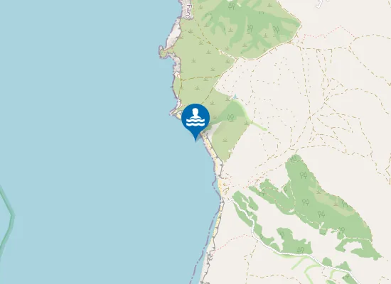 Map of Praia da Pedra da Agulha