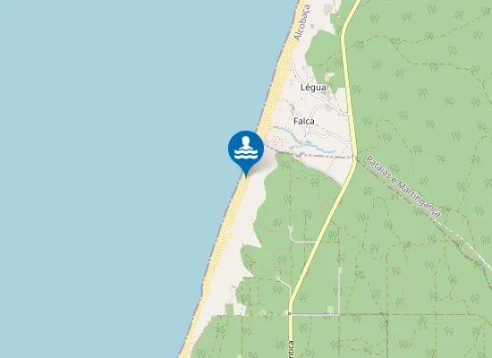 Map of Praia da Falca