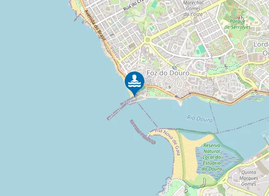 Map of Praia das Pastoras