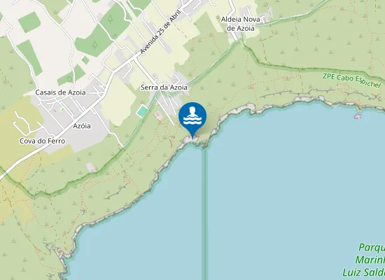 Map of Praia de Cramesines