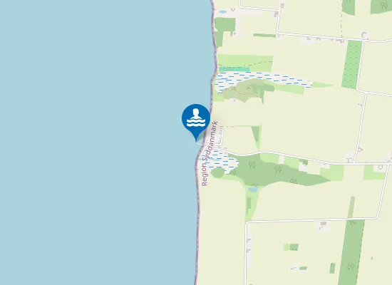 Map of Aborg Strand N