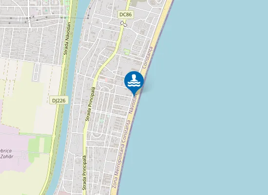 Map of Playa del Mar