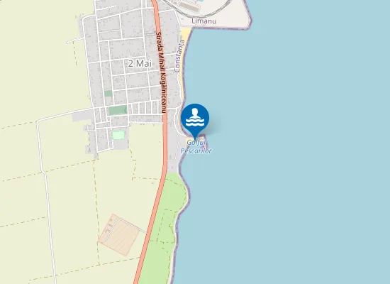 Map of Plaja Golful Pescarilor