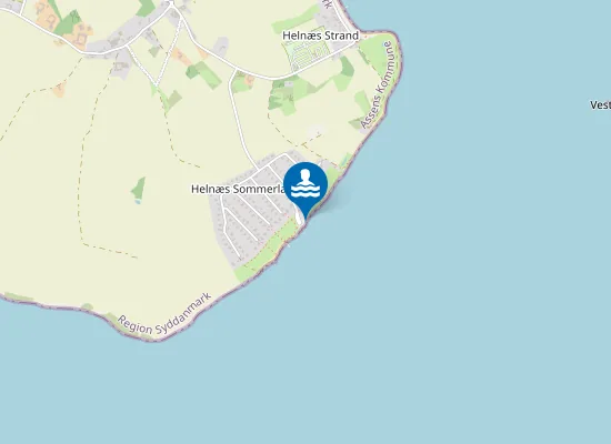 Map of HELNÆS SOMMERLAND NØ