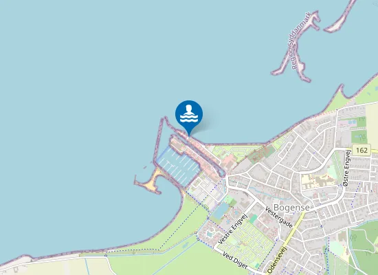 Map of BOGENSE SØBAD