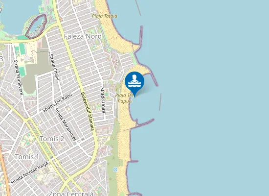 Map of Plaja Trei Papuci