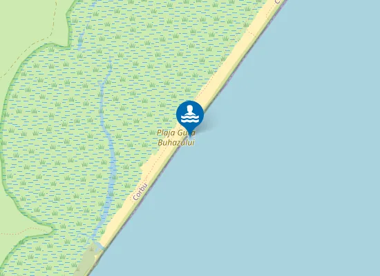 Map of Plaja Gura Buhazului