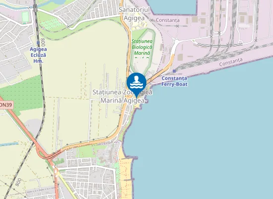 Map of Plaja Agigea Sud