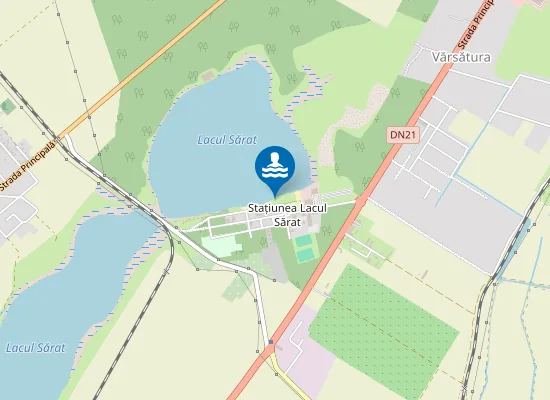Map of Plaja Lacu Sarat