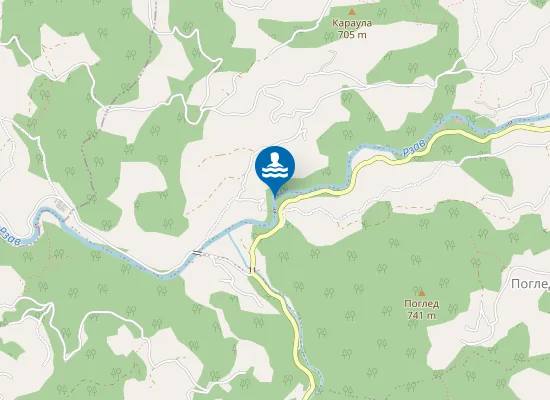 Map of Боса Нога