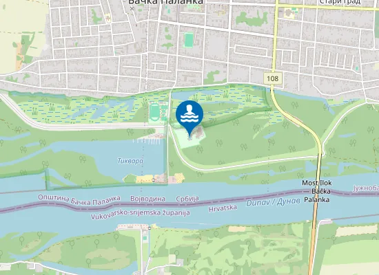 Map of Bazen Tikvara