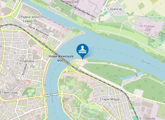 Map of Официрска плажа