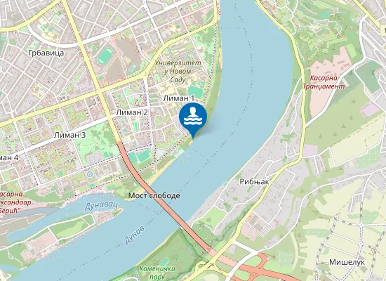 Map of Бећарац