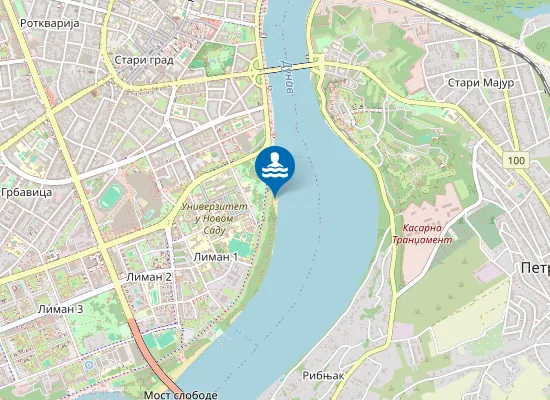 Map of Керећак