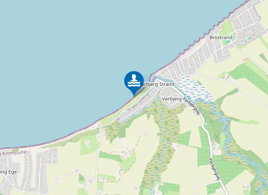Map of VARBJERG STRAND V