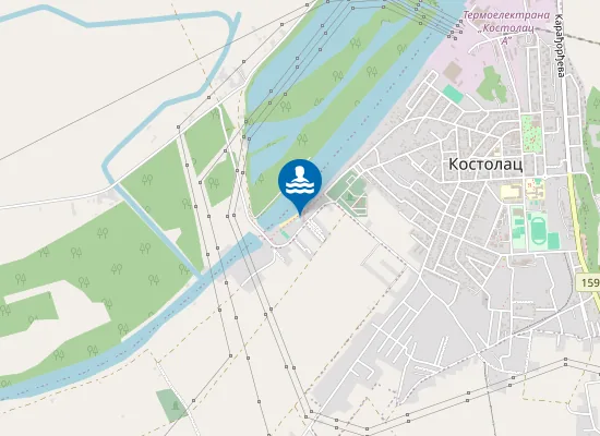 Map of Градска Плажа