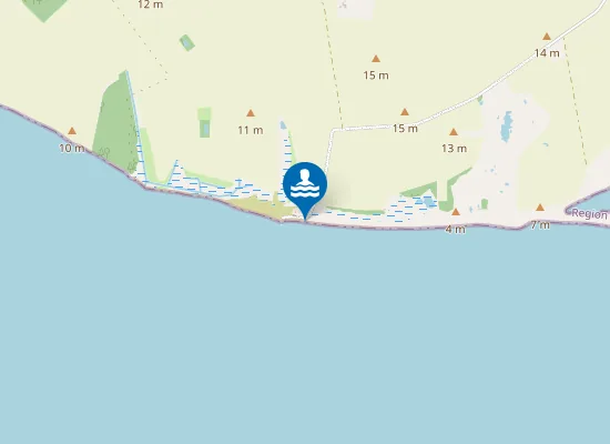 Map of SØNDER ÅBY STRAND