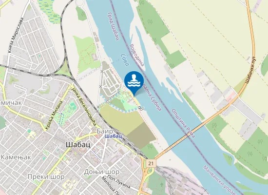 Map of Плажа „Стари Град”
