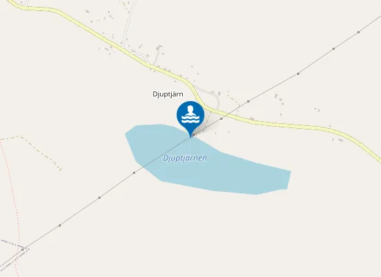 Map of Djuptjärns bad
