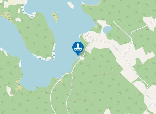 Map of Badplats Trollebo