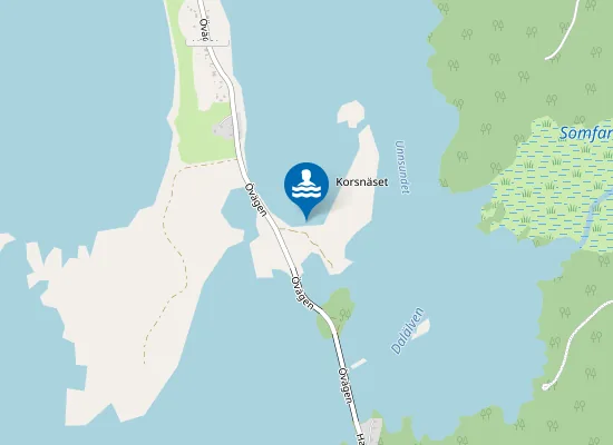 Map of Swimming area